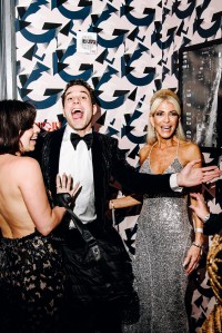 Krysta Rodriguez, Skylar Astin and Meryl Lipstein