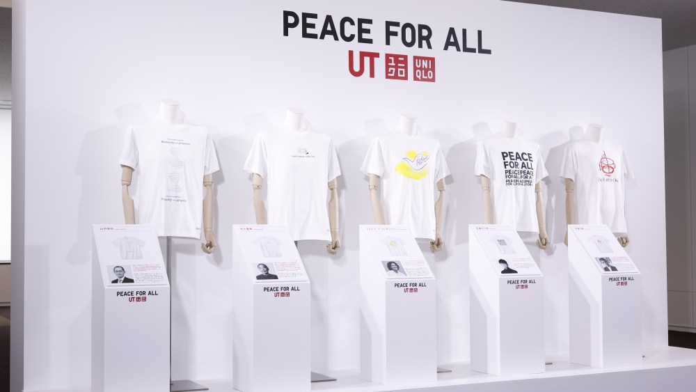 Uniqlo Peace for All t-shirts