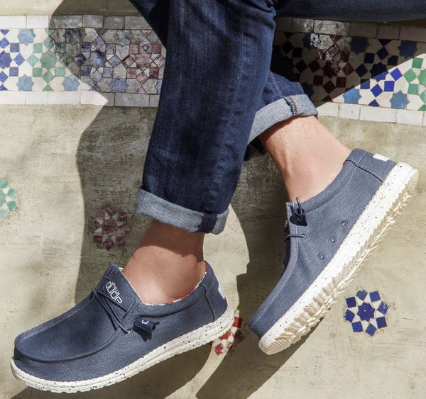 Crocs is already seeing strong demand for Hey Dude products upon acquiring the company for $2.5 billion at the end of 2021, inching the new subsidiary toward its potential $1 billion annual revenue goal by 2024, according to Crocs CEO Andrew Rees.