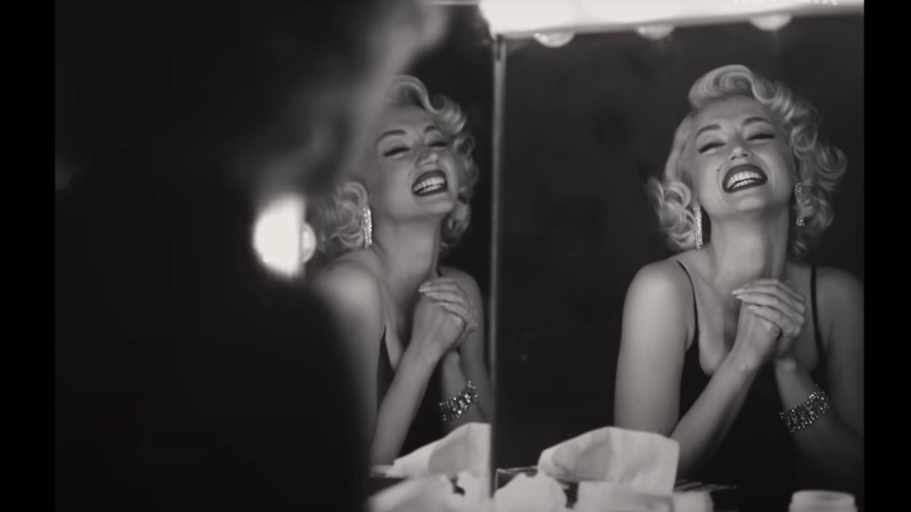 Ana de Armas as Marilyn Monroe in Netflix's "Blonde"