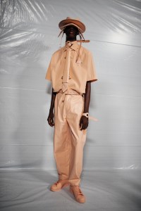 Backstage at Craig Green men's Spring 2023