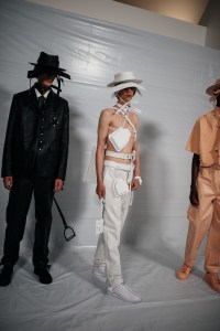 Backstage at Craig Green men's Spring 2023