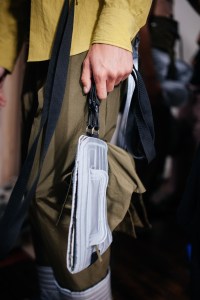 Backstage at Craig Green men's Spring 2023