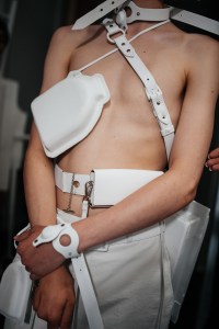 Backstage at Craig Green men's Spring 2023
