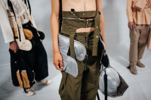 Backstage at Craig Green men's Spring 2023