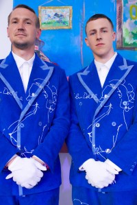 Backstage at Kidsuper Men's Spring 2023