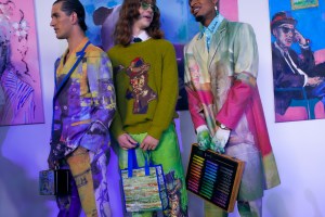 Backstage at Kidsuper Men's Spring 2023