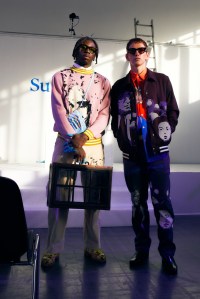 Backstage at Kidsuper Men's Spring 2023