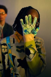 Backstage at Kidsuper Men's Spring 2023