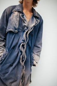Backstage at Loewe Men's Spring 2023
