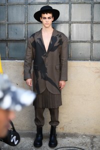 Backstage at Moschino Men's Spring 2023