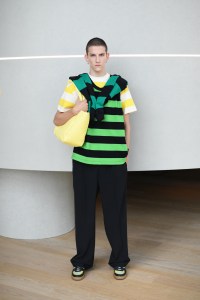 Backstage at MSGM Men's Spring 2023