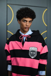 Backstage at MSGM Men's Spring 2023