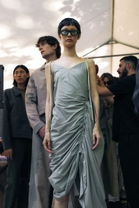 Backstage at Reese Cooper Men's Spring 2023