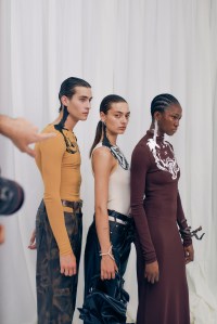 Backstage at Y/Project Men's Spring 2023