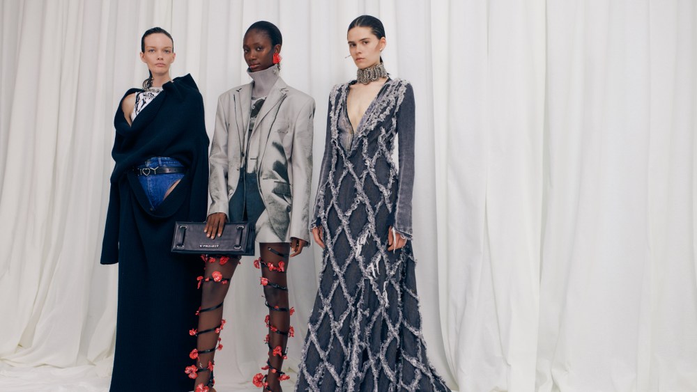Backstage at Y/Project Men's Spring 2023