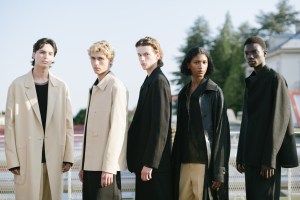 Backstage at Zegna Men's Spring 2023