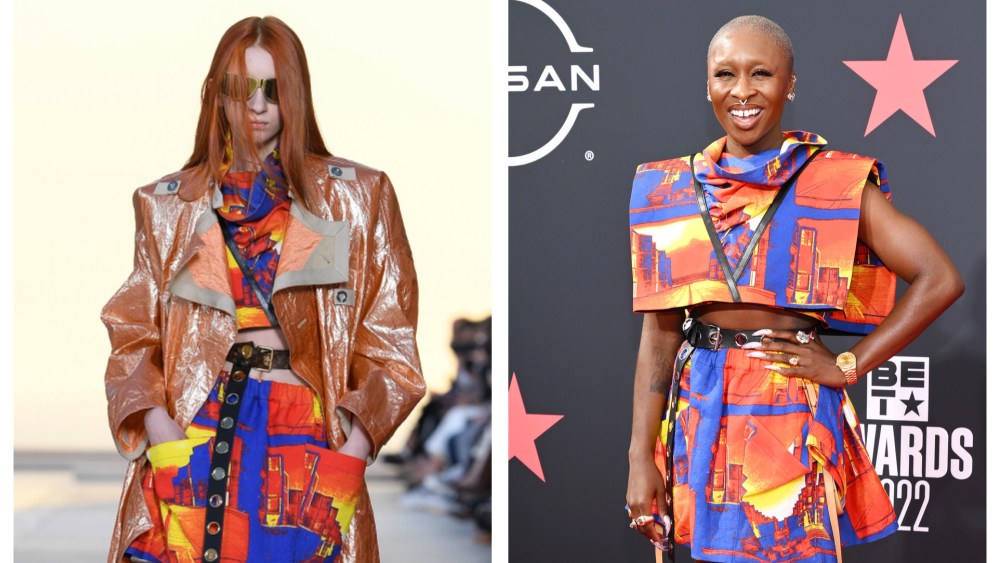 Cynthia Erivo at the 2022 BET Awards