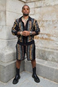 Front Row at Amiri Men's Spring 2023