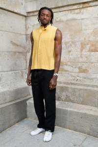 Front Row at Amiri Men's Spring 2023
