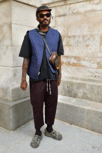 Front Row at Amiri Men's Spring 2023
