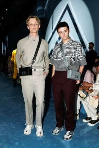Anson Boon and Noah Schnapp