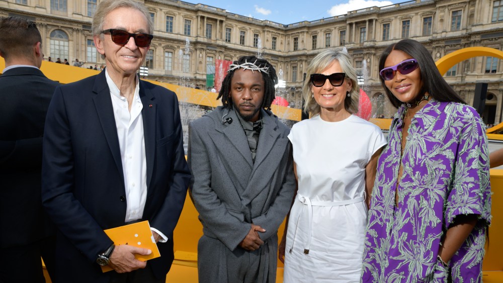 Front Row at Louis Vuitton Men's Spring 2023