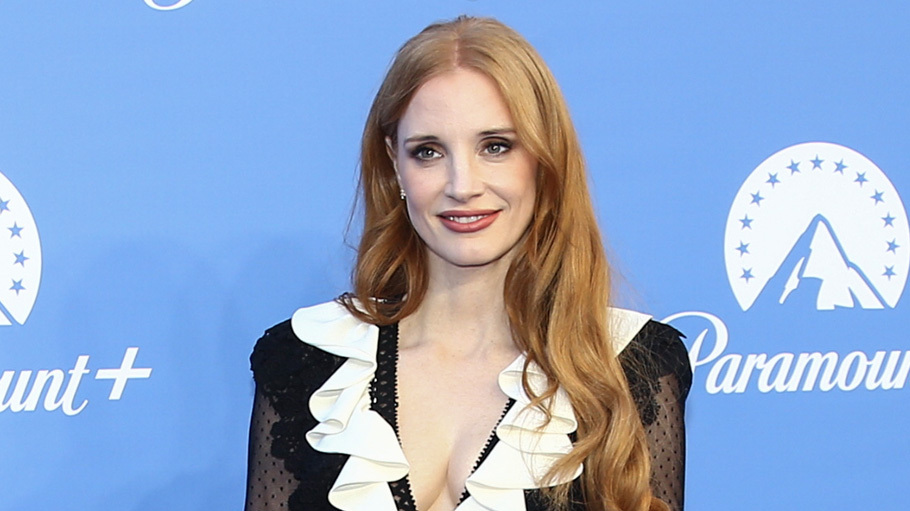 Jessica Chastain at the U.K. launch of the streaming site Paramount+ in London on June 20.