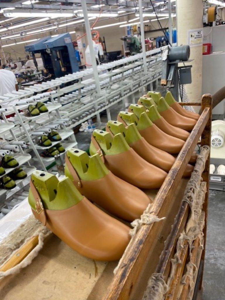 Footwear production at Lalaland in LA.