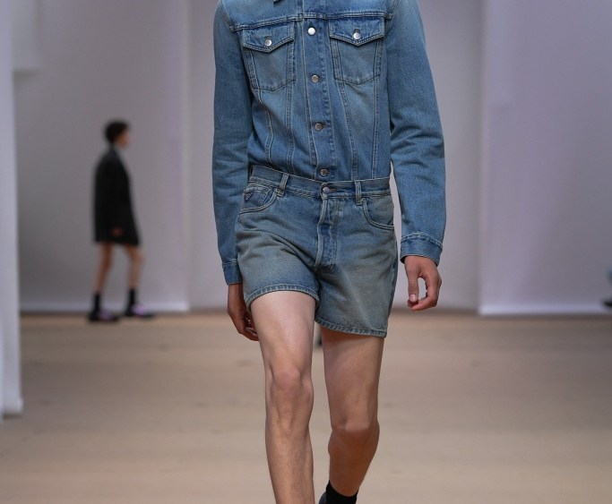 There are more ways to wear denim this year that don't revolve around jeans.