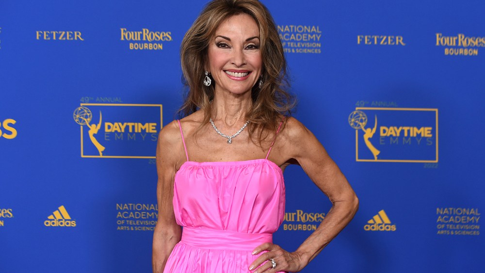 Susan Lucci arrives at the 49th annual Daytime Emmy Awards on Friday, June 24, 2022, in Pasadena, Calif. (Photo by Jordan Strauss/Invision/AP)