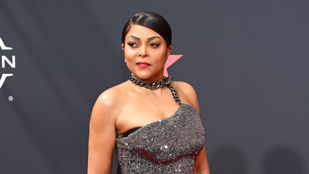 Taraji P. Henson at the 2022 BET Awards held at the,Microsoft Theater on June 26, 2022 in Los Angeles, California.