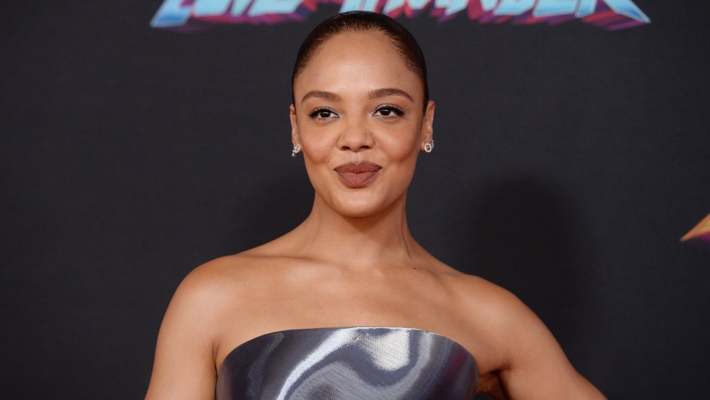 Tessa Thompson at the world premiere of “Thor: Love and Thunder” held at El Capitan Theatre in Los Angeles, California.