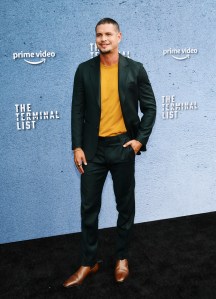 JD Pardo at the premiere of The Terminal List at the Directors Guild of America on June 22nd, 2022 in Los Angeles, California.