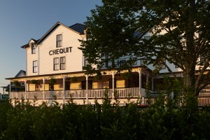 Inside the Chequit Hotel.
