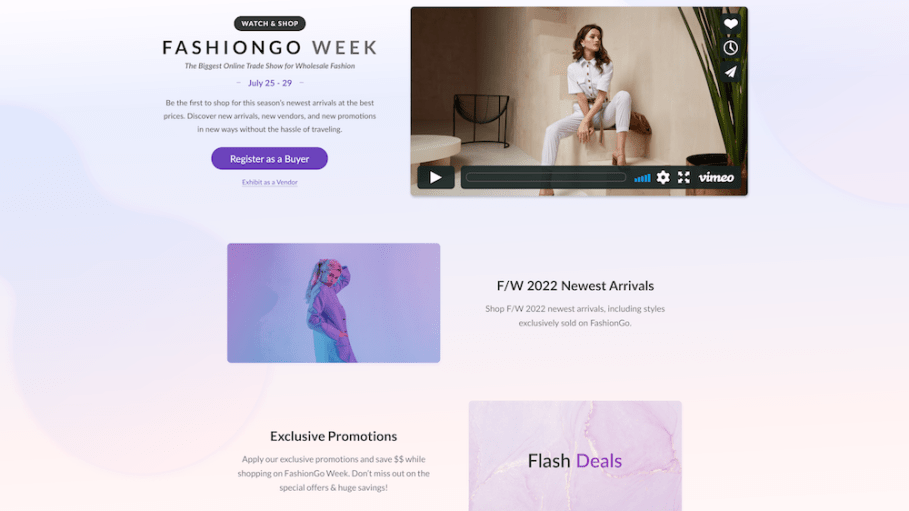 FashionGo Week