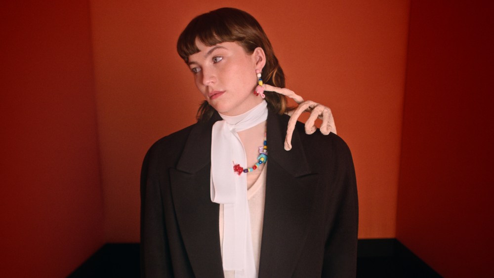 Isadora Bjarkardóttir Barney in the Miu Miu campaign.