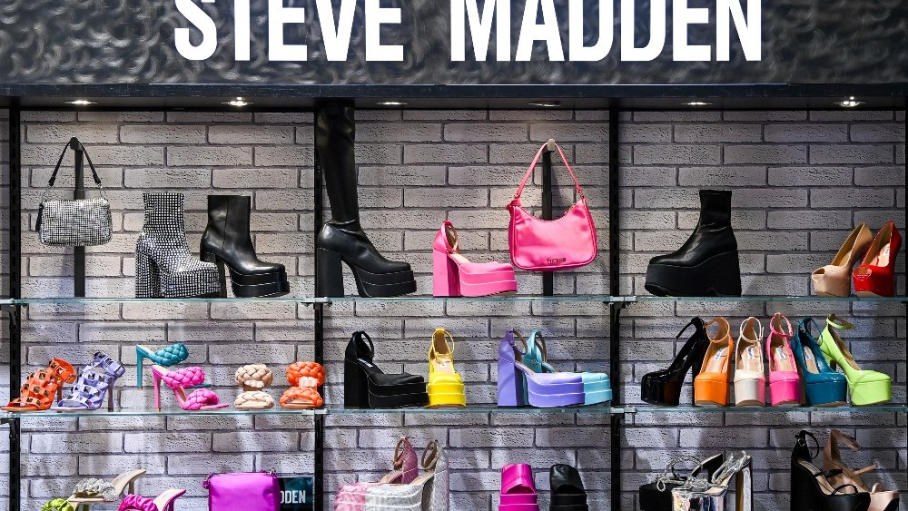 Steve Madden’s namesake brand was the largest contributor to the company’s footwear growth in the second quarter.