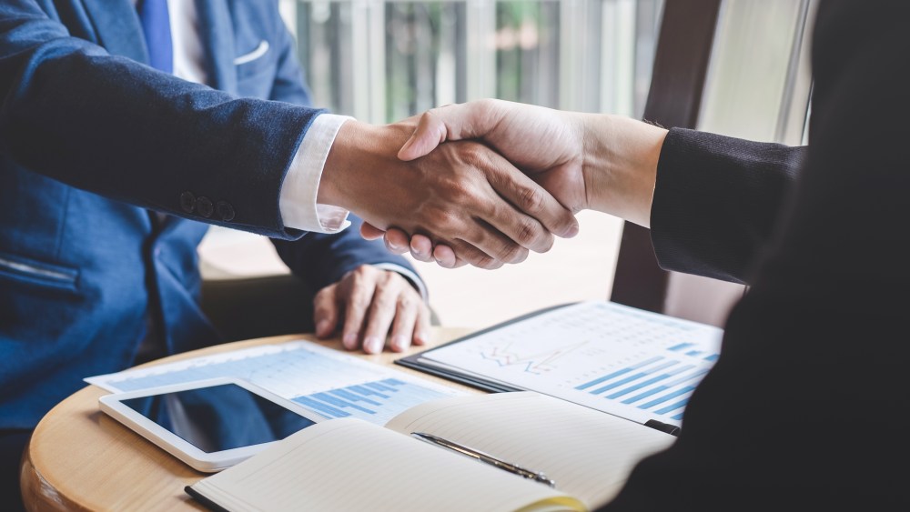 handshake business meeting