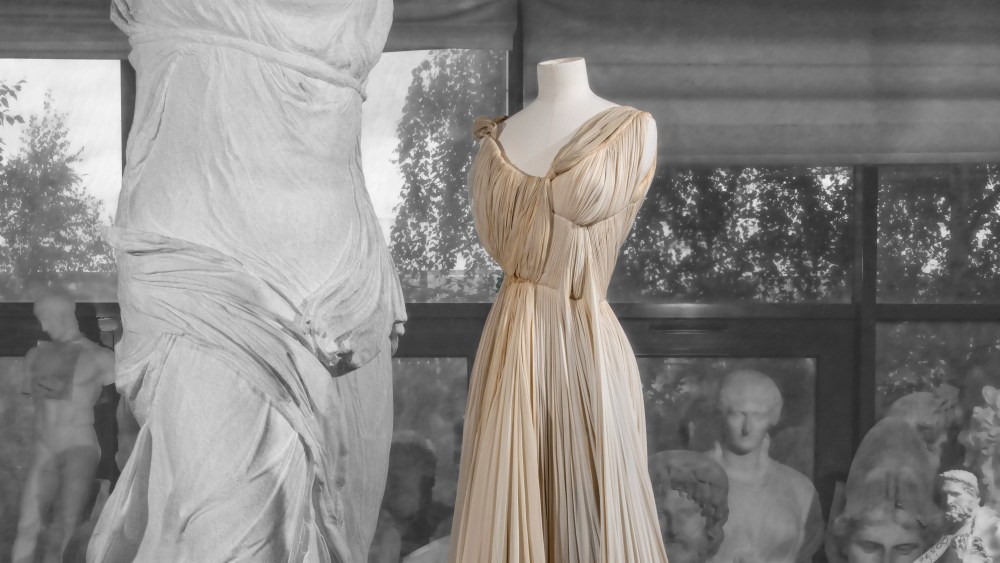 Grès, haute couture collection, circa 1950.