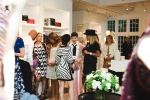 The scene at the Chanel Party.