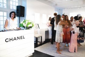 The scene at the Chanel Party.