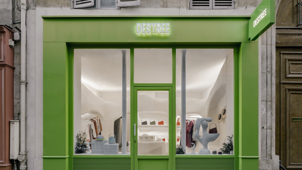 A look inside Destree’s first store.