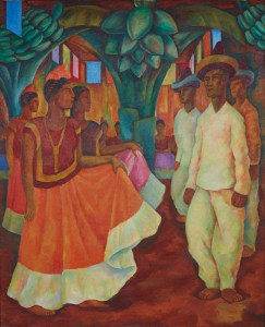 Diego Rivera, Dance in Tehuantepec, 1928; collection Eduardo F. Costantini,  Buenos Aires.