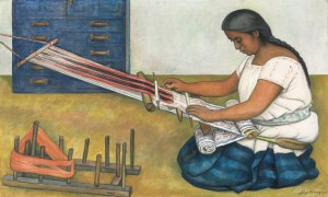 Diego Rivera, Weaving, 1936; Art Institute of Chicago, gift of Josephine Wallace KixMillerin memory of her mother, Julie F. Miller.