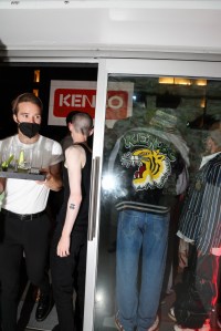 The scene at the Kenzo party.