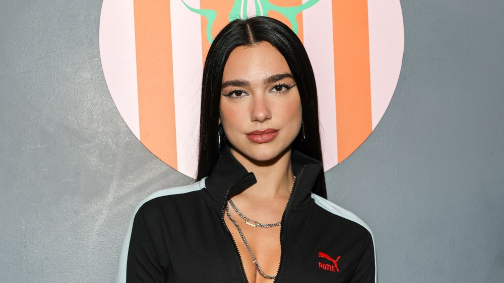 LONDON, ENGLAND - JULY 15: Dua Lipa attends the PUMA x Dua Lipa launch dinner hosted by Dua Lipa at Bistrotheque on July 15, 2022 in London, England. (Photo by David M. Benett/Dave Benett/Getty Images for PUMA)