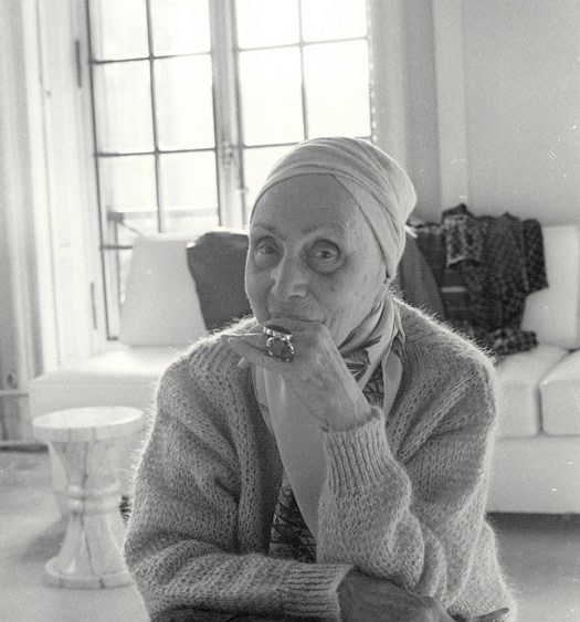 Madame Grès, November 1984.