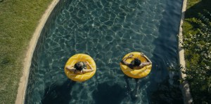 THE RESORT -- Episode 101 -- Pictured: (l-r) Cristin Milioti as Emma, William Jackson Harper as Noah -- (Photo by: Peacock)