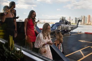 The scene at the Blade Lounge East for the Saks' Summer Kickoff Dinner.